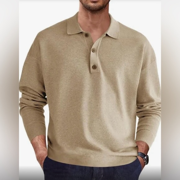 St. John’s Bay Legacy Polo knit pullover long sleeve collared sweater NEW size S - Picture 1 of 10